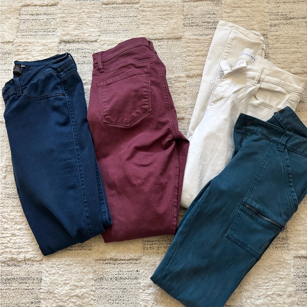Set of Four Stylish Pants in Assorted Colors